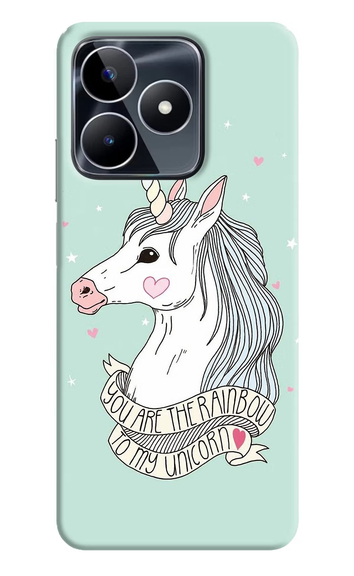 Unicorn Wallpaper Realme Narzo N53 Back Cover