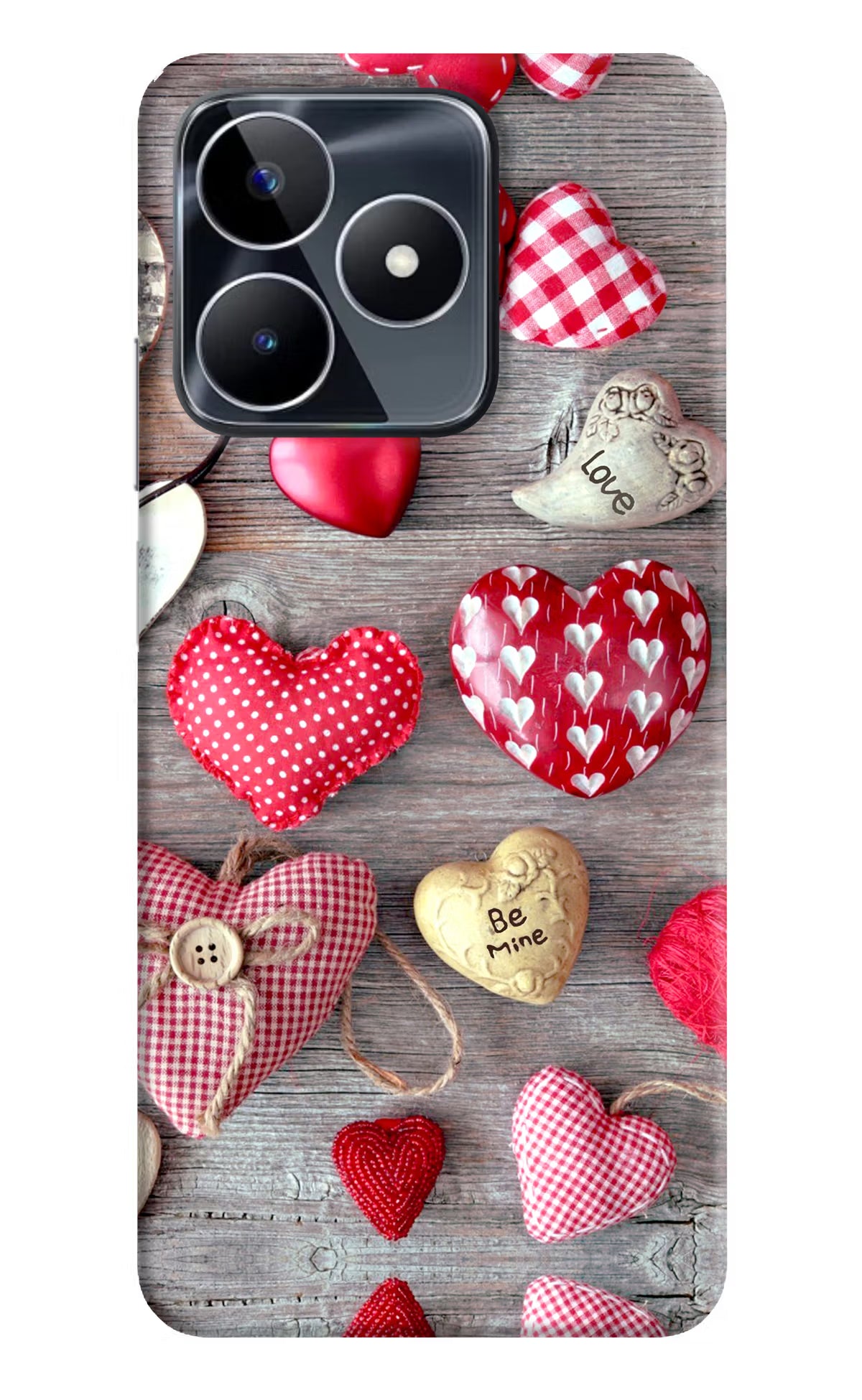 Love Wallpaper Realme Narzo N53 Back Cover