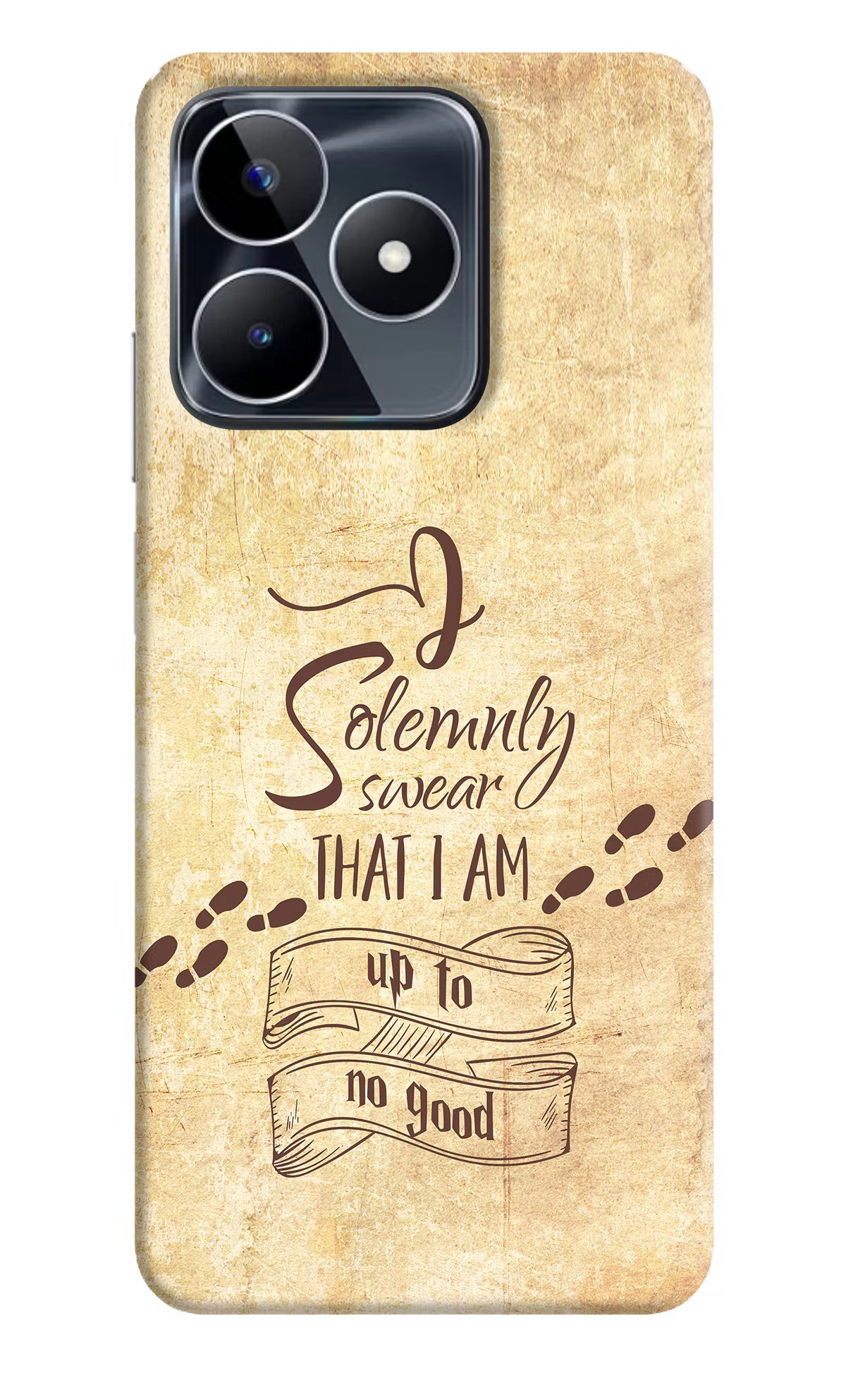 I Solemnly swear that i up to no good Realme Narzo N53 Back Cover