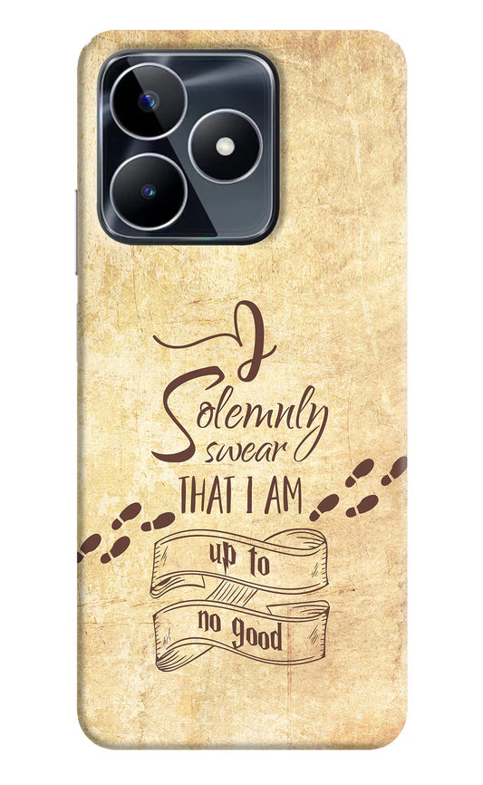 I Solemnly swear that i up to no good Realme Narzo N53 Back Cover