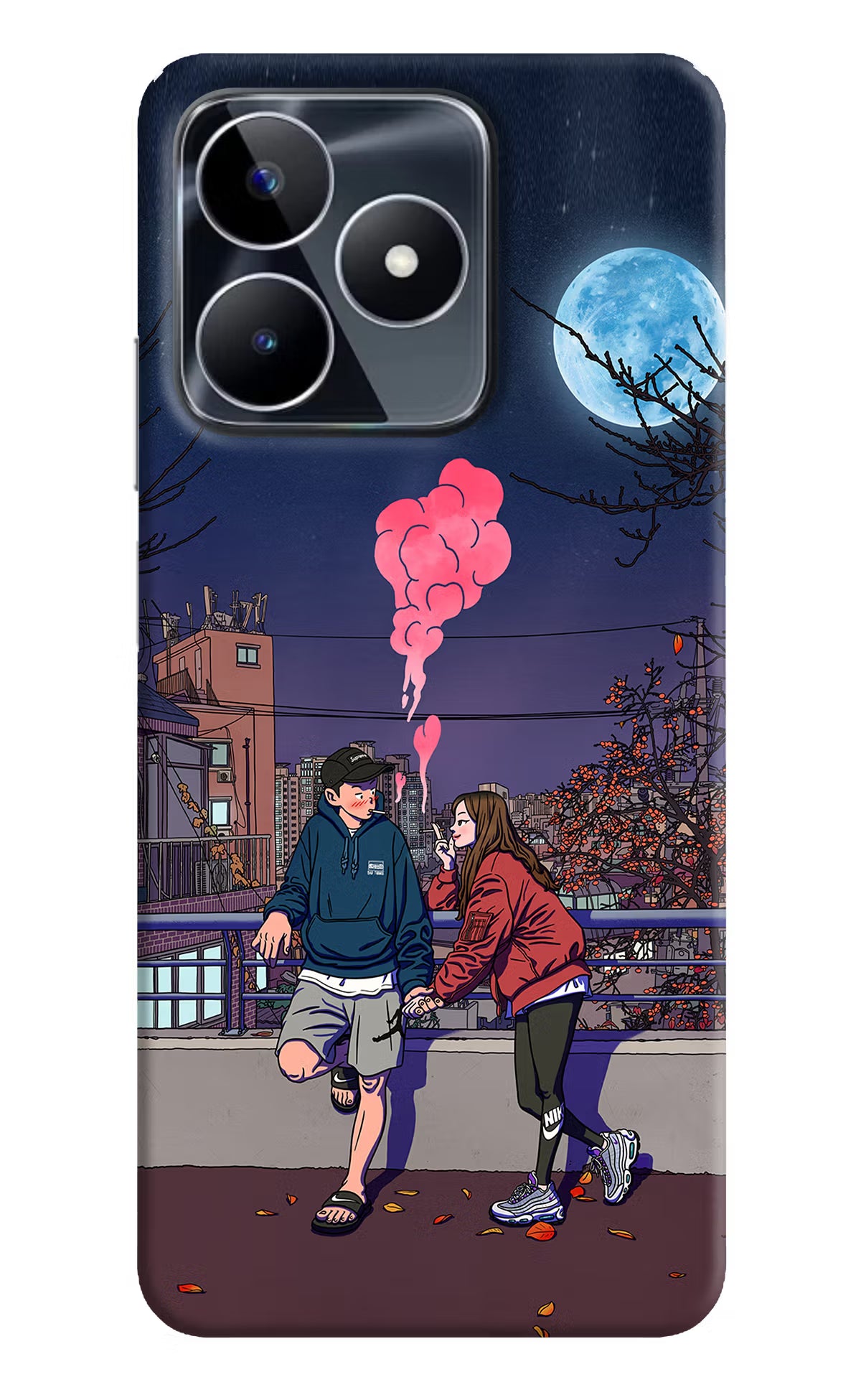 Chilling Couple Realme Narzo N53 Back Cover