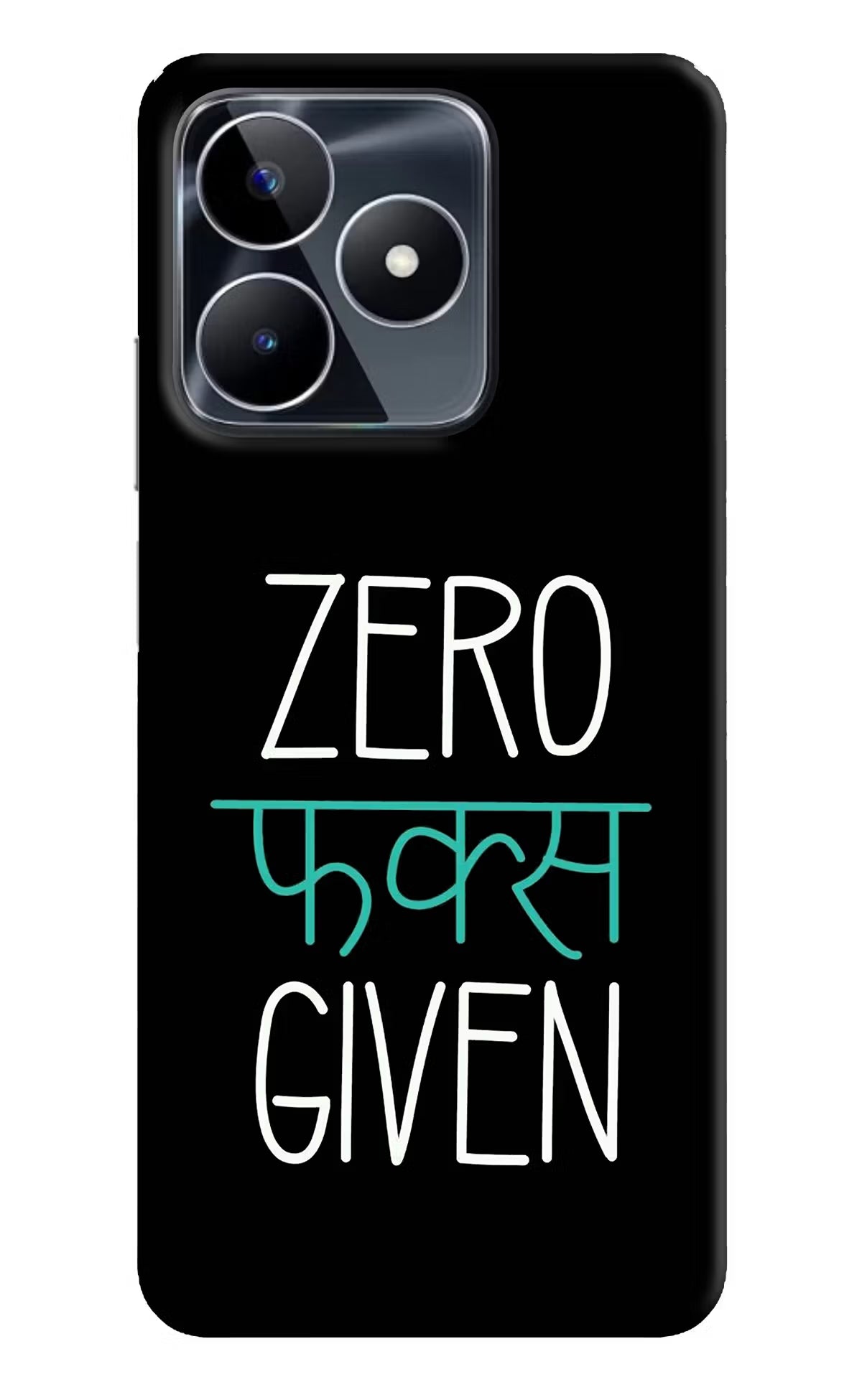 Zero Fucks Given Realme Narzo N53 Back Cover