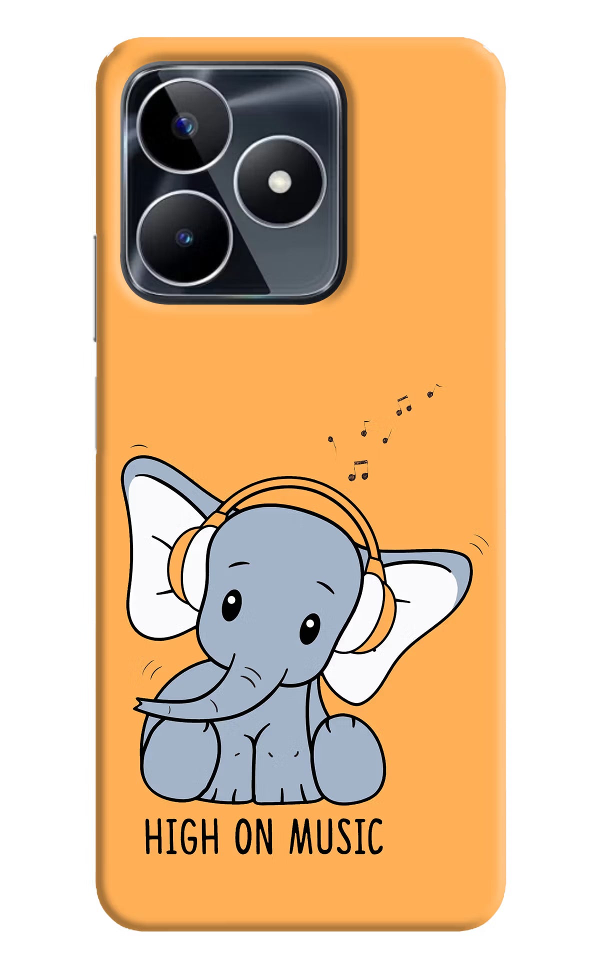 High On Music Realme Narzo N53 Back Cover
