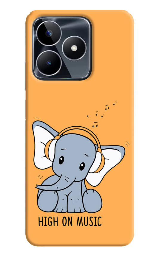 High On Music Realme Narzo N53 Back Cover