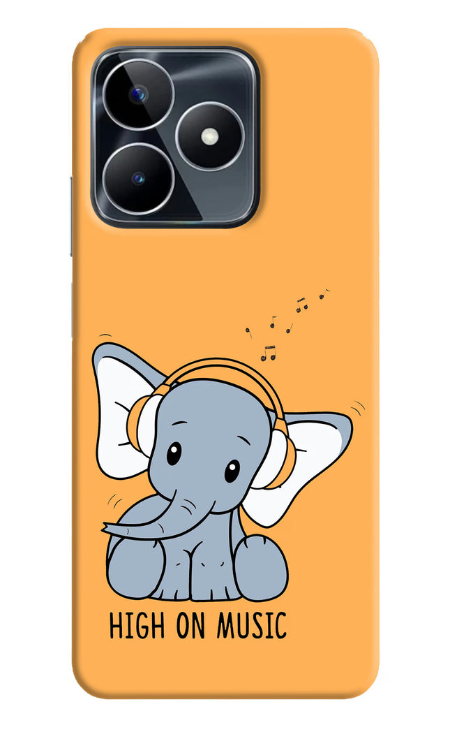 High On Music Realme Narzo N53 Back Cover