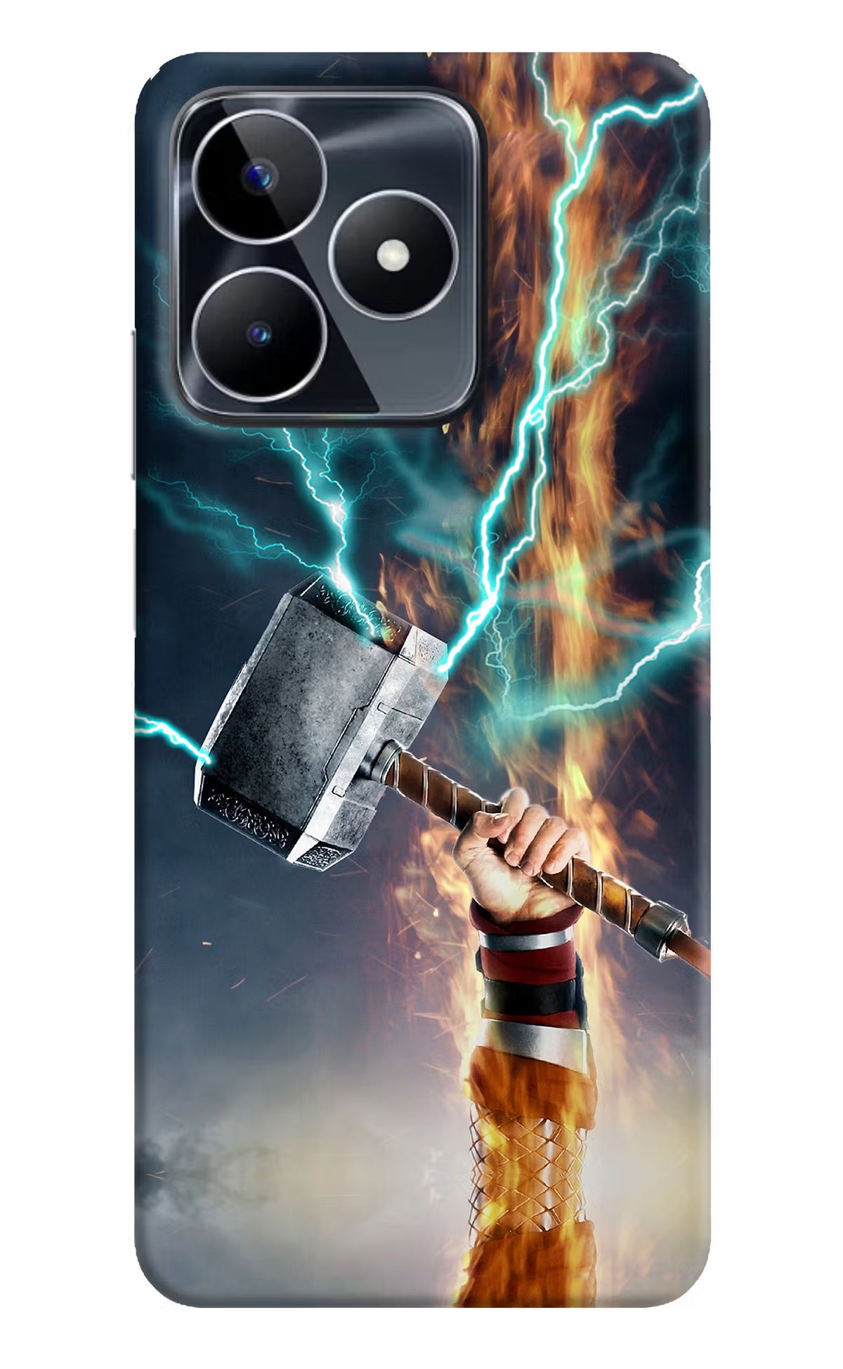 Thor Hammer Mjolnir Realme Narzo N53 Back Cover