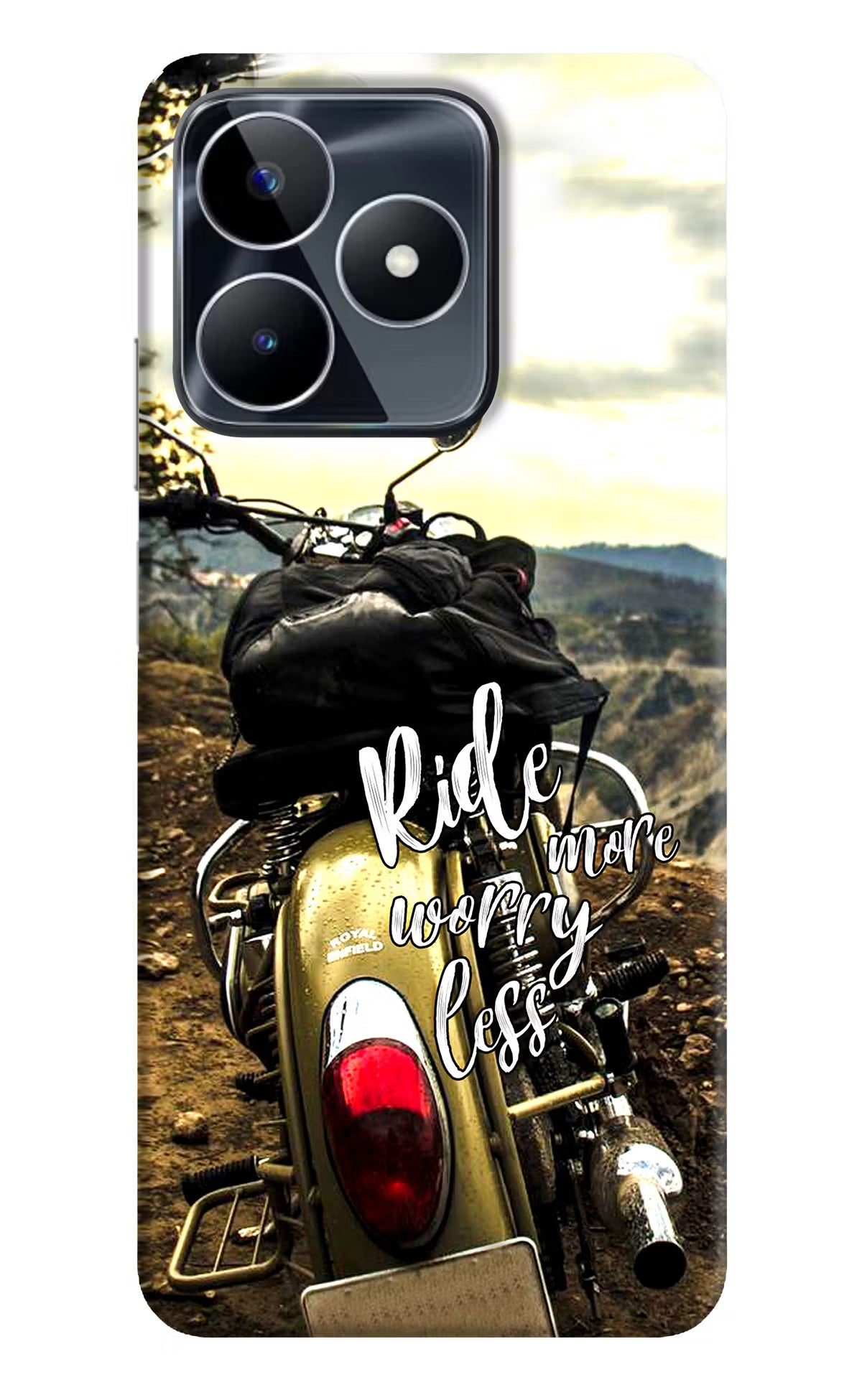 Ride More Worry Less Realme Narzo N53 Back Cover