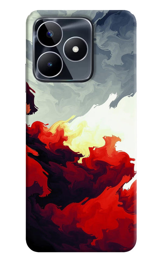Fire Cloud Realme Narzo N53 Back Cover