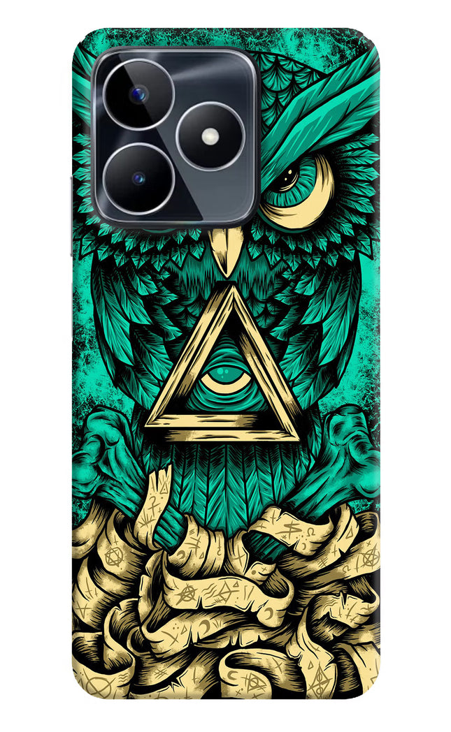 Green Owl Realme Narzo N53 Back Cover