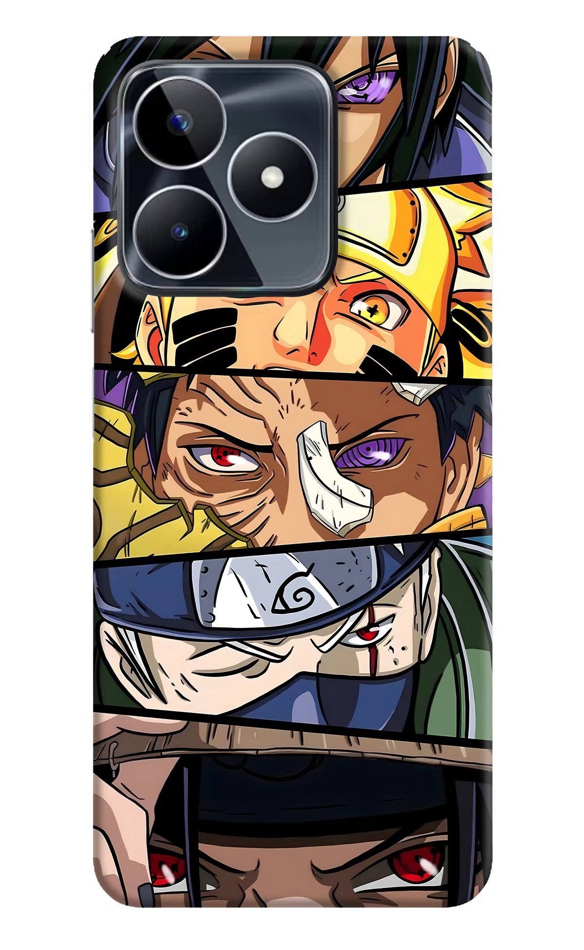 Naruto Character Realme Narzo N53 Back Cover