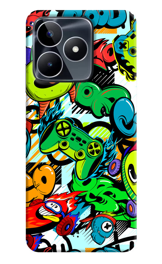 Game Doodle Realme Narzo N53 Back Cover