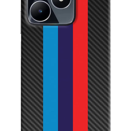 BMW Stripes Pattern Realme Narzo N53 Back Cover