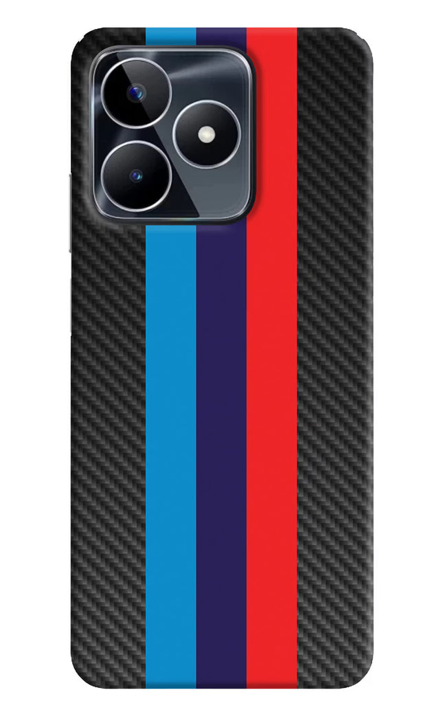 BMW Stripes Pattern Realme Narzo N53 Back Cover