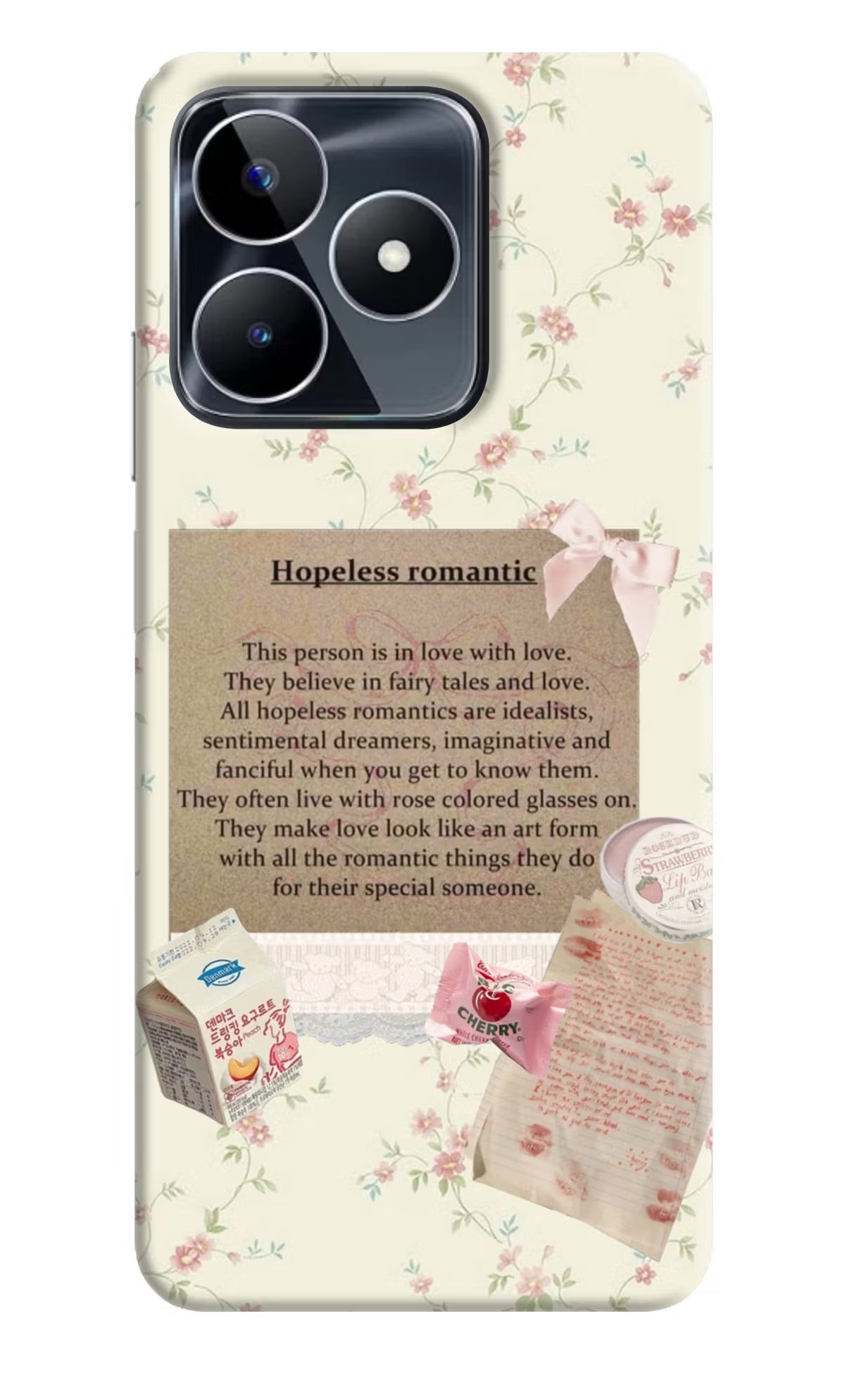 Hopeless Romantic Realme Narzo N53 Back Cover