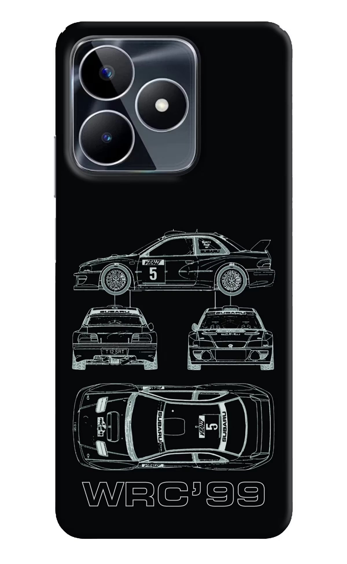 WRC'99 Realme Narzo N53 Back Cover