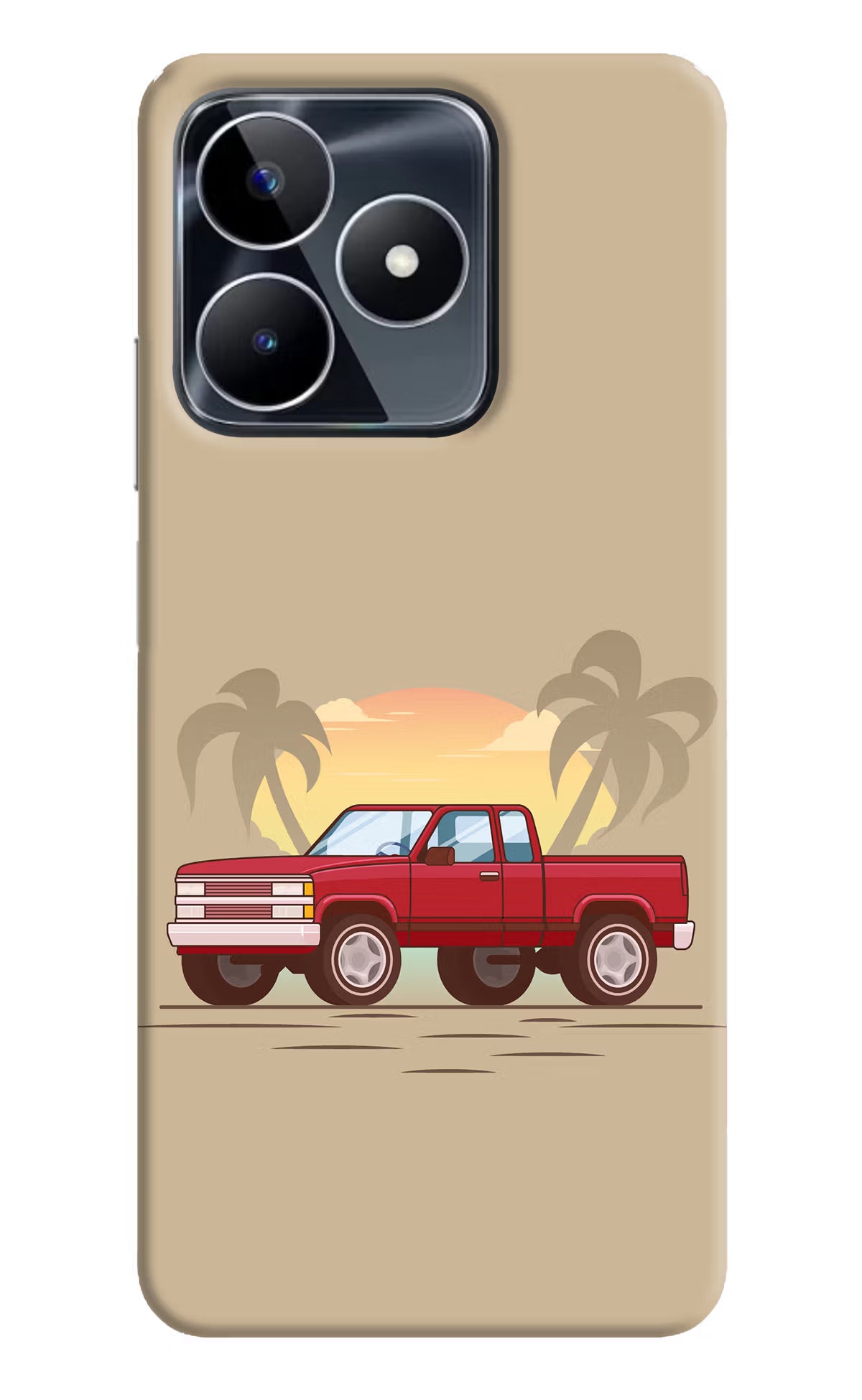 Desert Classic Drive Realme Narzo N53 Back Cover