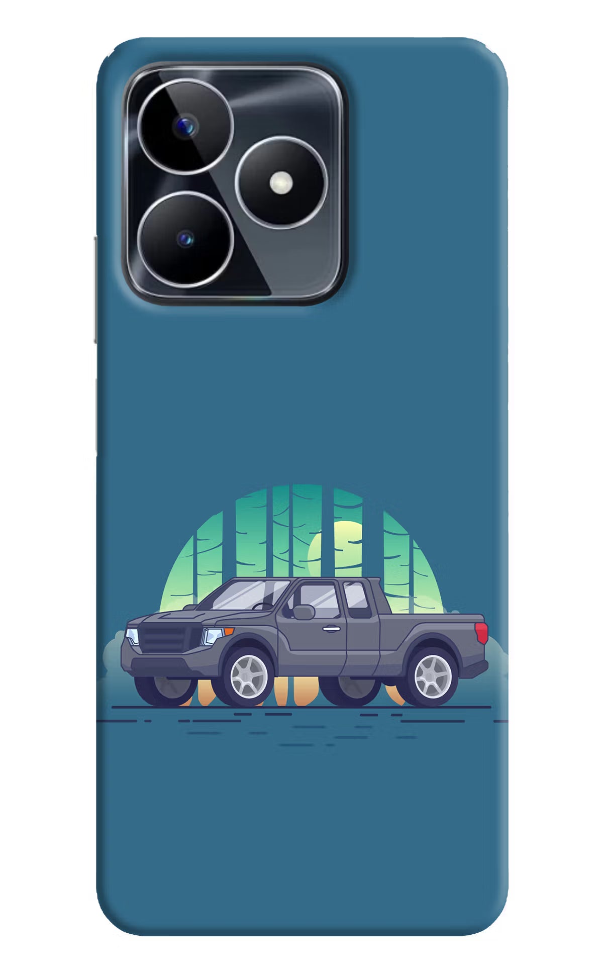 Retro Garage Vibe Realme Narzo N53 Back Cover