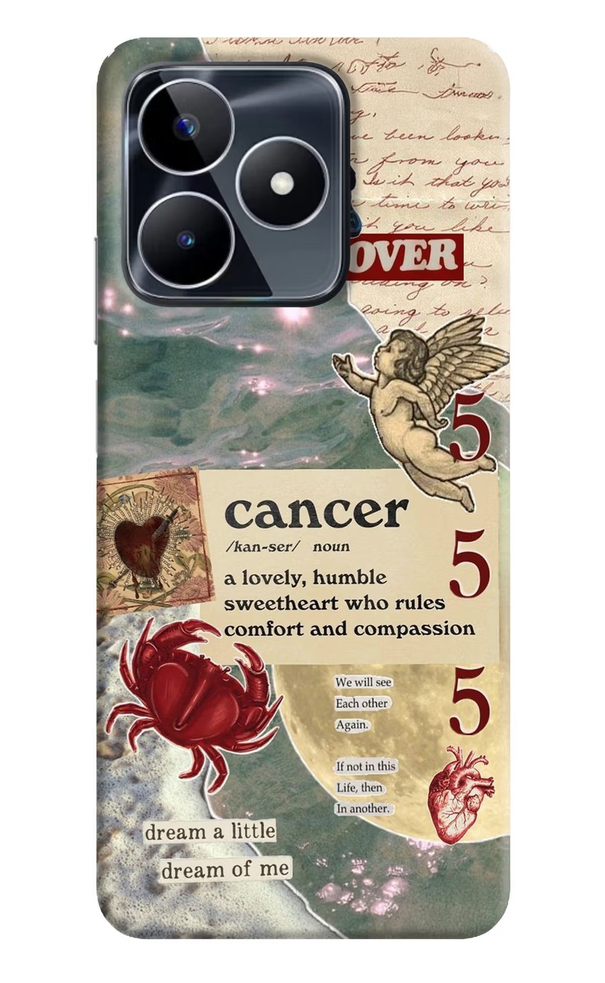 Cancer Zodiac Realme Narzo N53 Back Cover