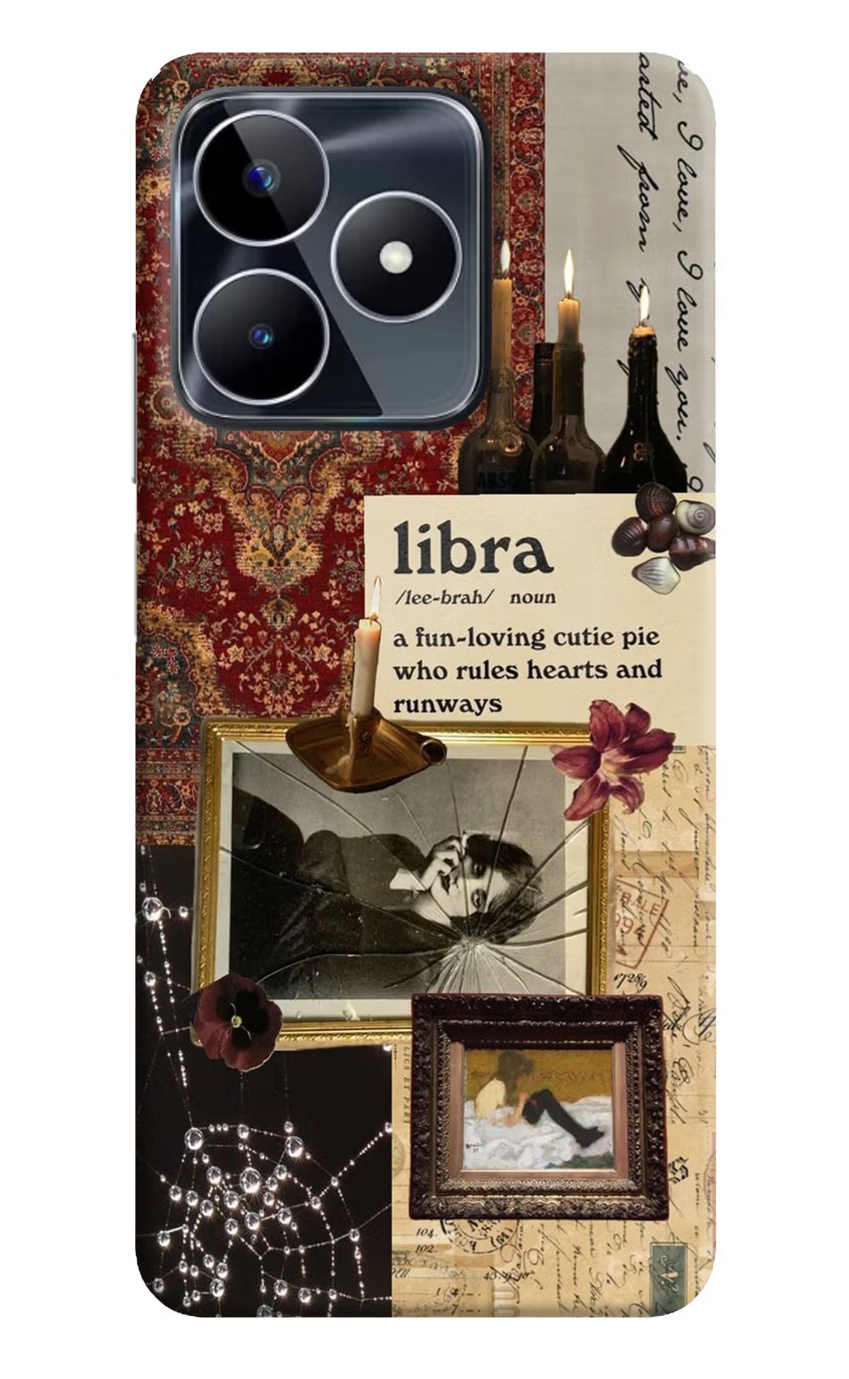 Libra Zodiac Realme Narzo N53 Back Cover