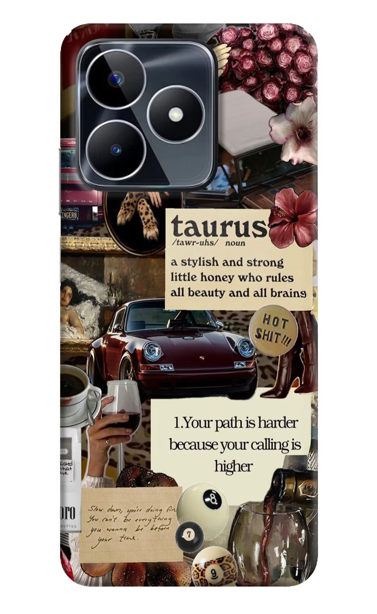 Taurus Zodiac Realme Narzo N53 Back Cover