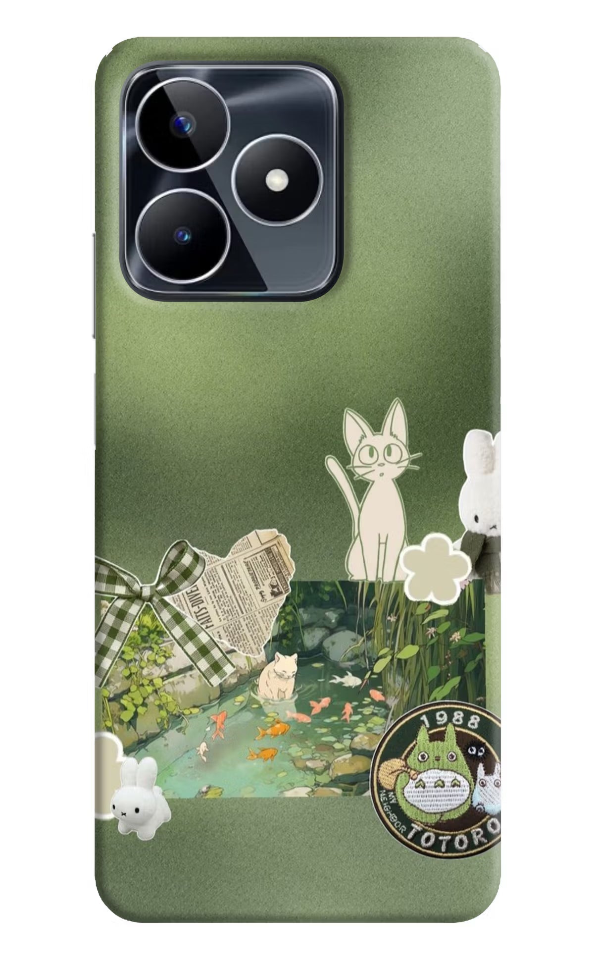Aesthetic anime Realme Narzo N53 Back Cover