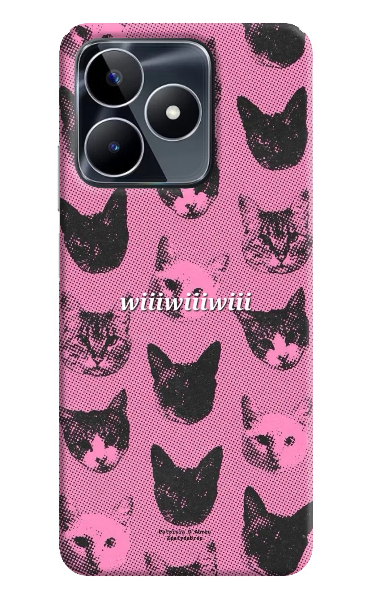 Pink Cats Realme Narzo N53 Back Cover
