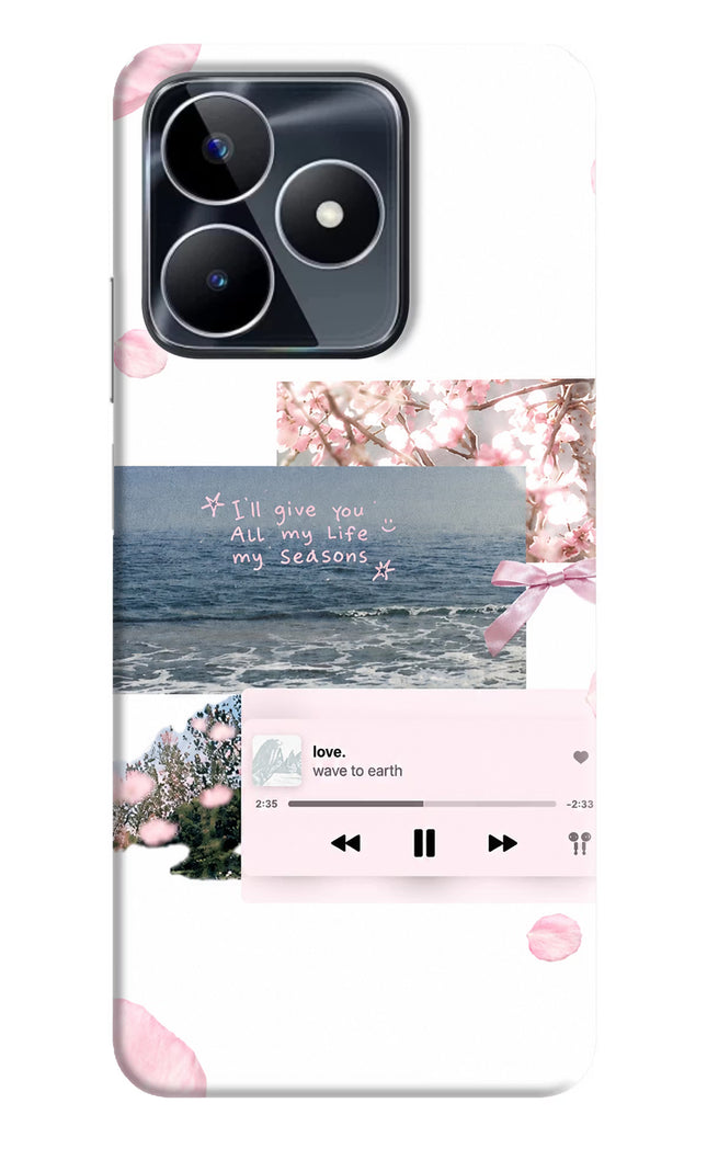 Wave to earth Realme Narzo N53 Back Cover