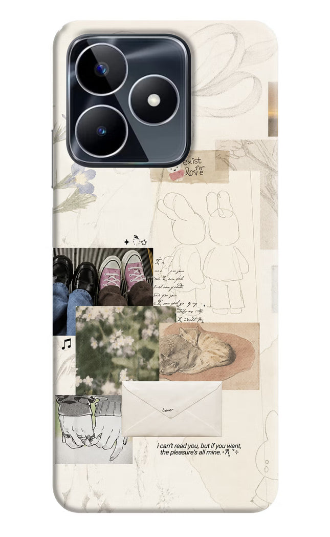 Soft Aesthetic Realme Narzo N53 Back Cover