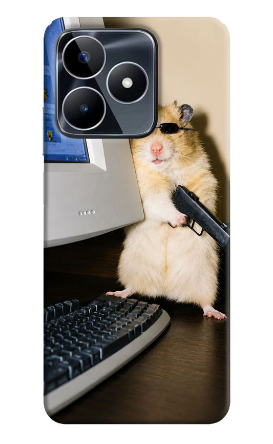 Hacker Hamster Realme Narzo N53 Back Cover