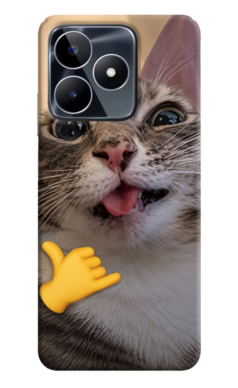 Silly Cat Call Realme Narzo N53 Back Cover