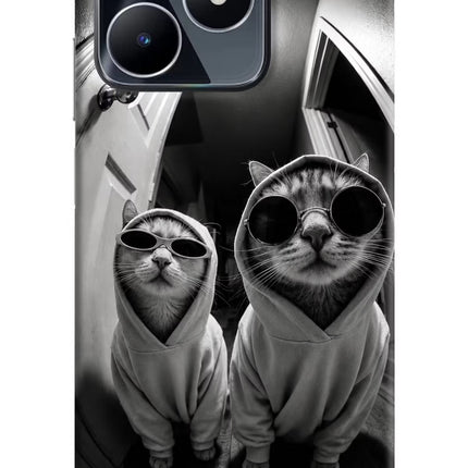 Hood Cats Realme Narzo N53 Hard Case Back Cover by Casekaro