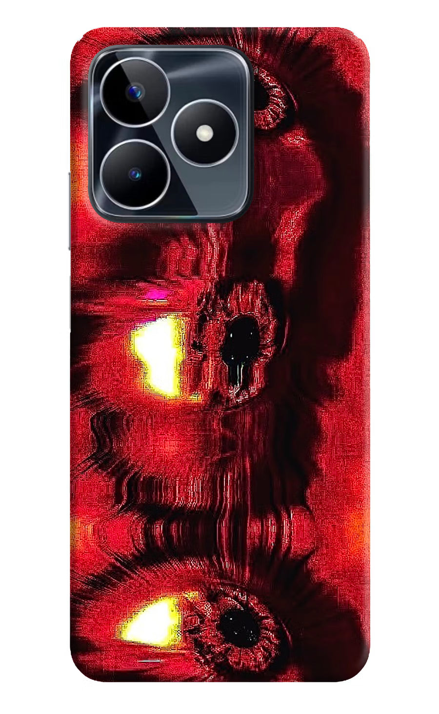 Fire Eye Realme Narzo N53 Back Cover, Hard case