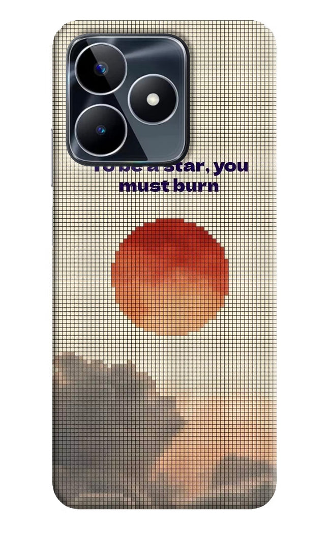 Pixel Sun Realme Narzo N53 Hard Case Back Cover by Casekaro