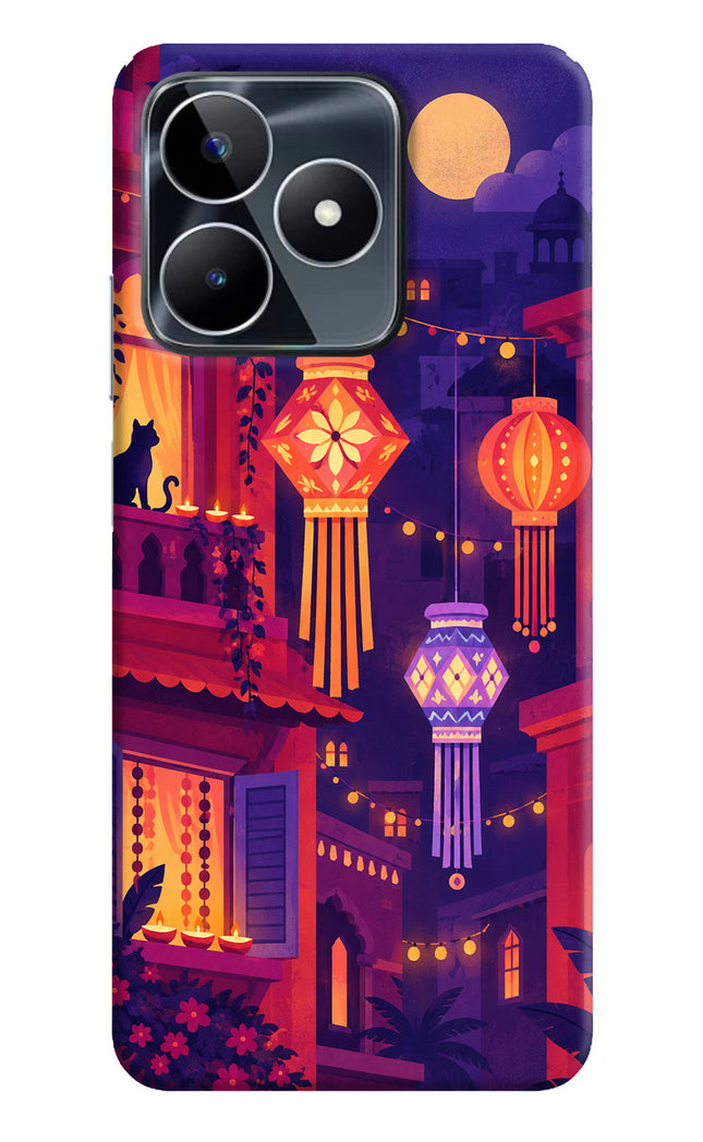 Lantern Lane Realme Narzo N53 Hard Case Back Cover by Casekaro