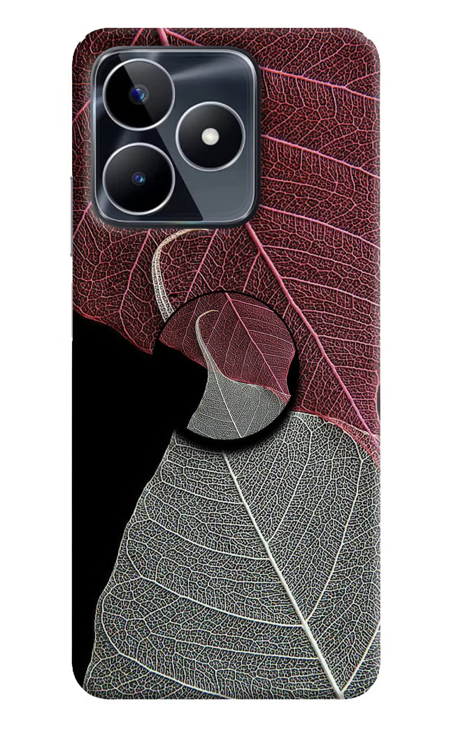 Leaf Pattern Realme Narzo N53 Pop Case
