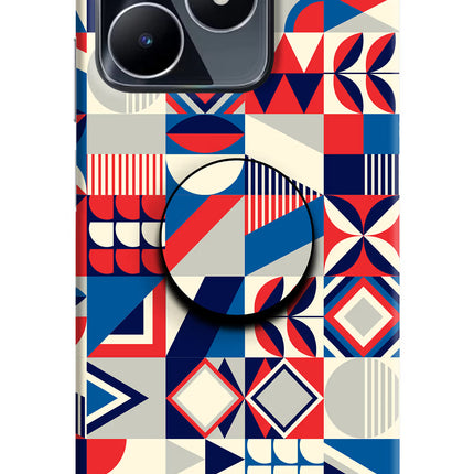 Colorful Pattern Realme Narzo N53 Pop Case
