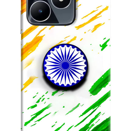 Indian Flag Ashoka Chakra Realme Narzo N53 Pop Case