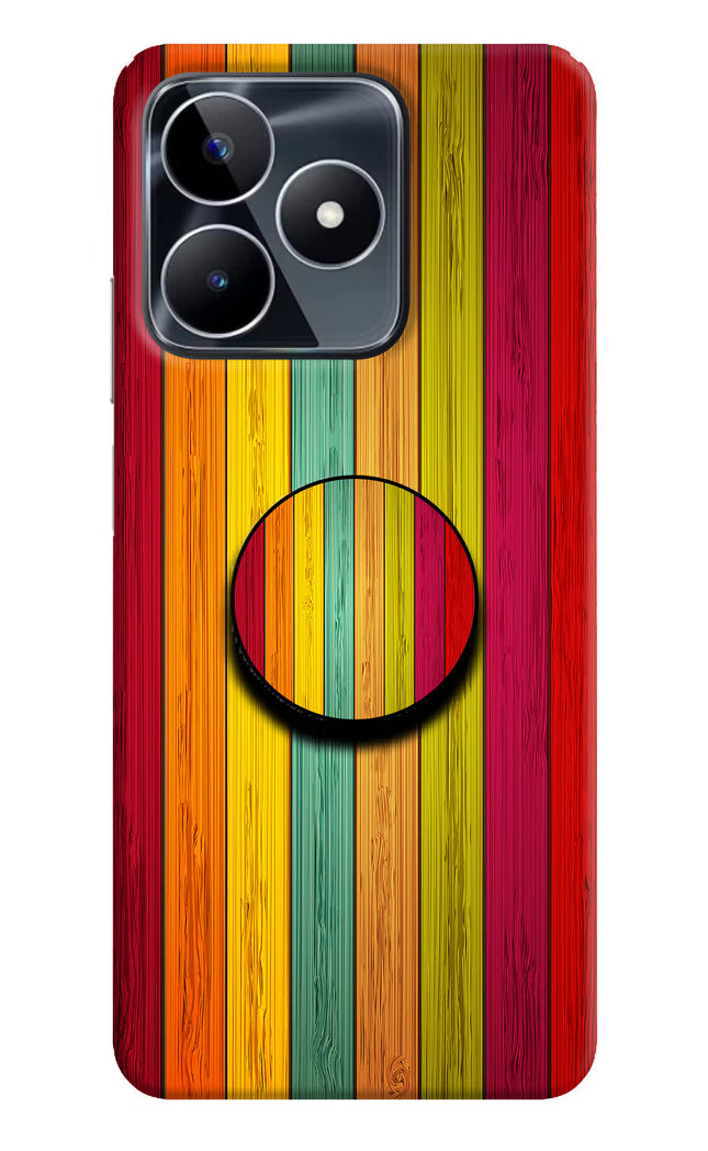 Multicolor Wooden Realme Narzo N53 Pop Case