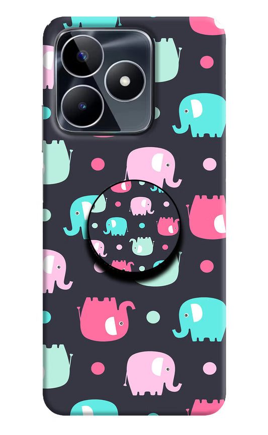 Baby Elephants Realme Narzo N53 Pop Case