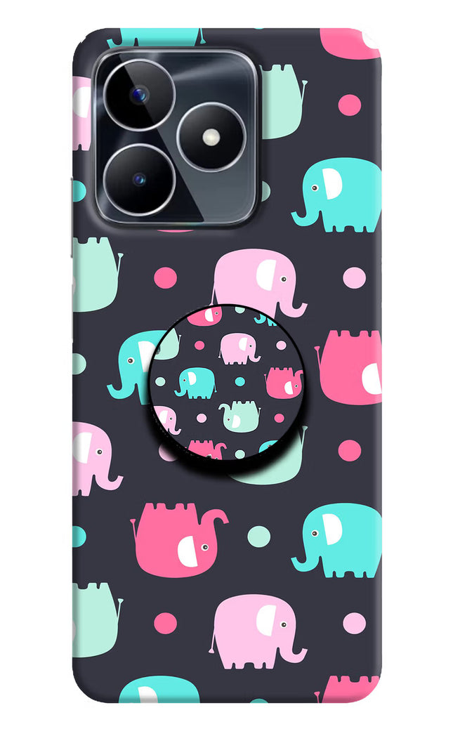 Baby Elephants Realme Narzo N53 Pop Case