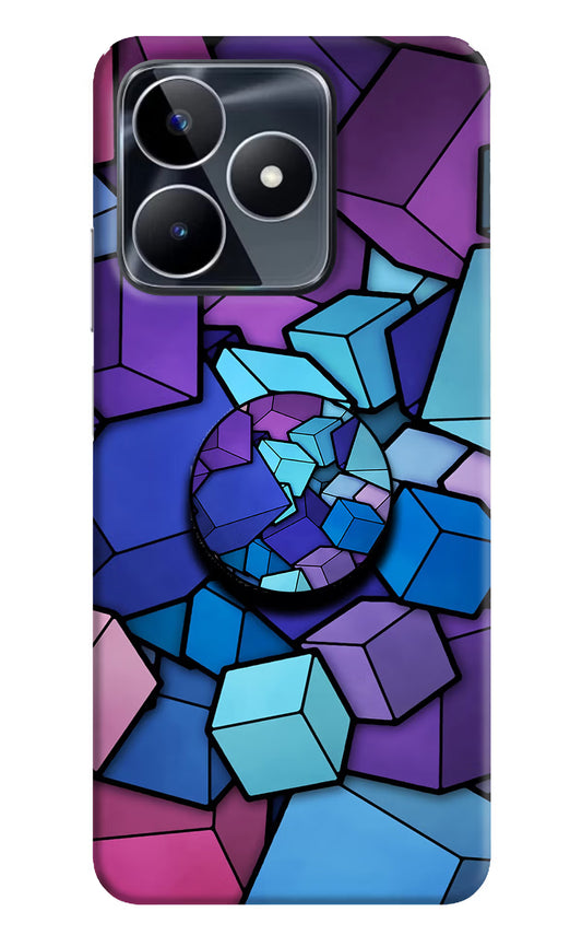 Cubic Abstract Realme Narzo N53 Pop Case