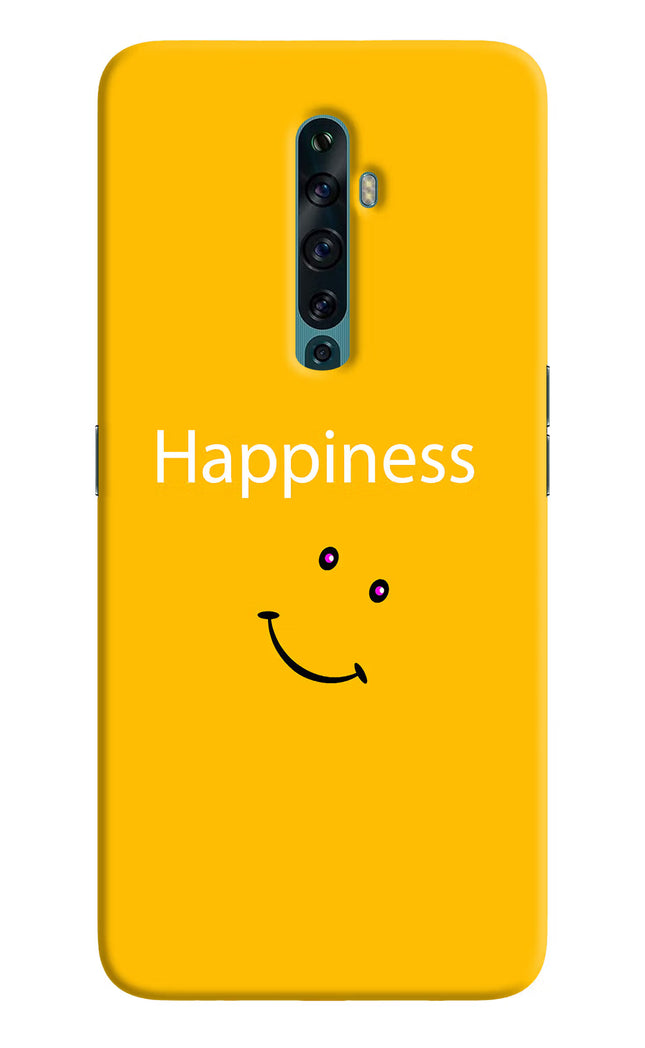 Happiness With Smiley Oppo Reno2 F Back Cover