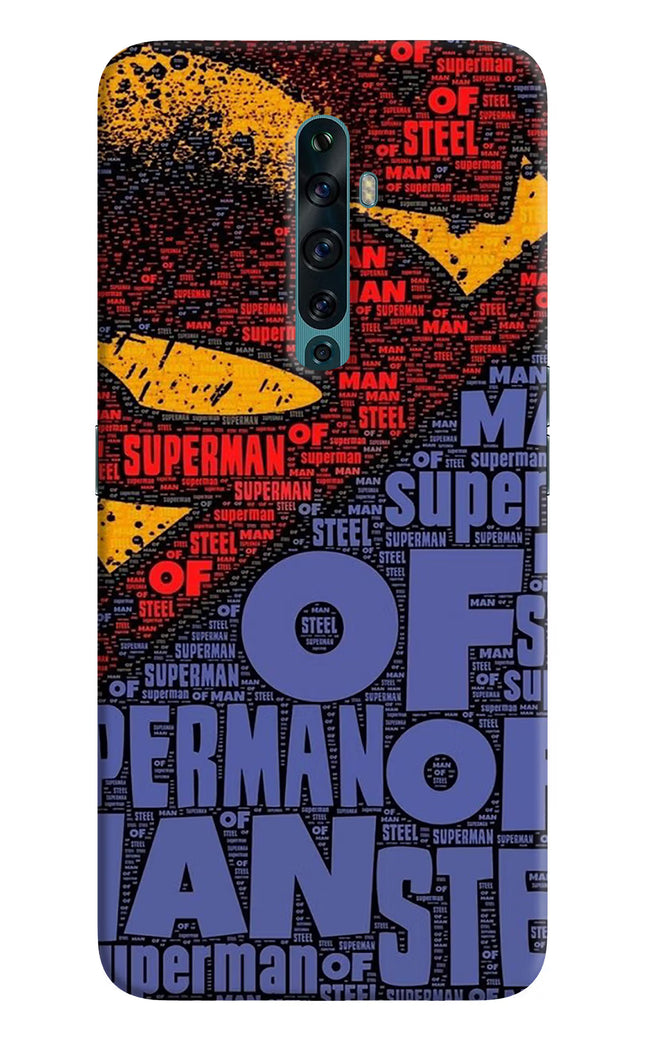 Superman Oppo Reno2 F Back Cover