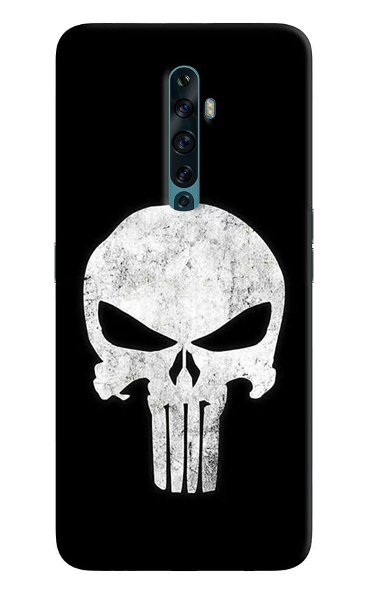 Punisher Skull Oppo Reno2 F Back Cover