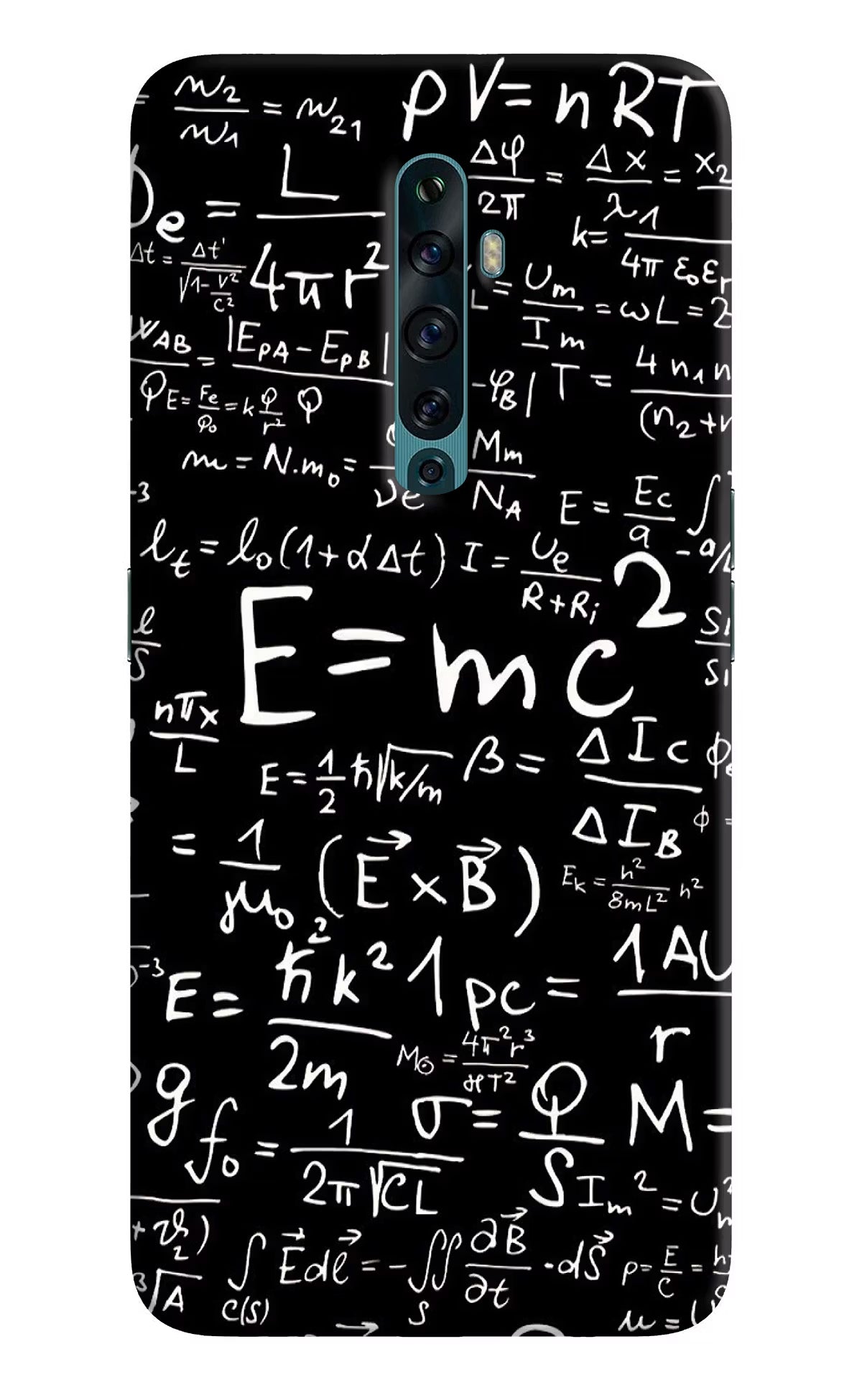 Physics Formula Oppo Reno2 F Back Cover
