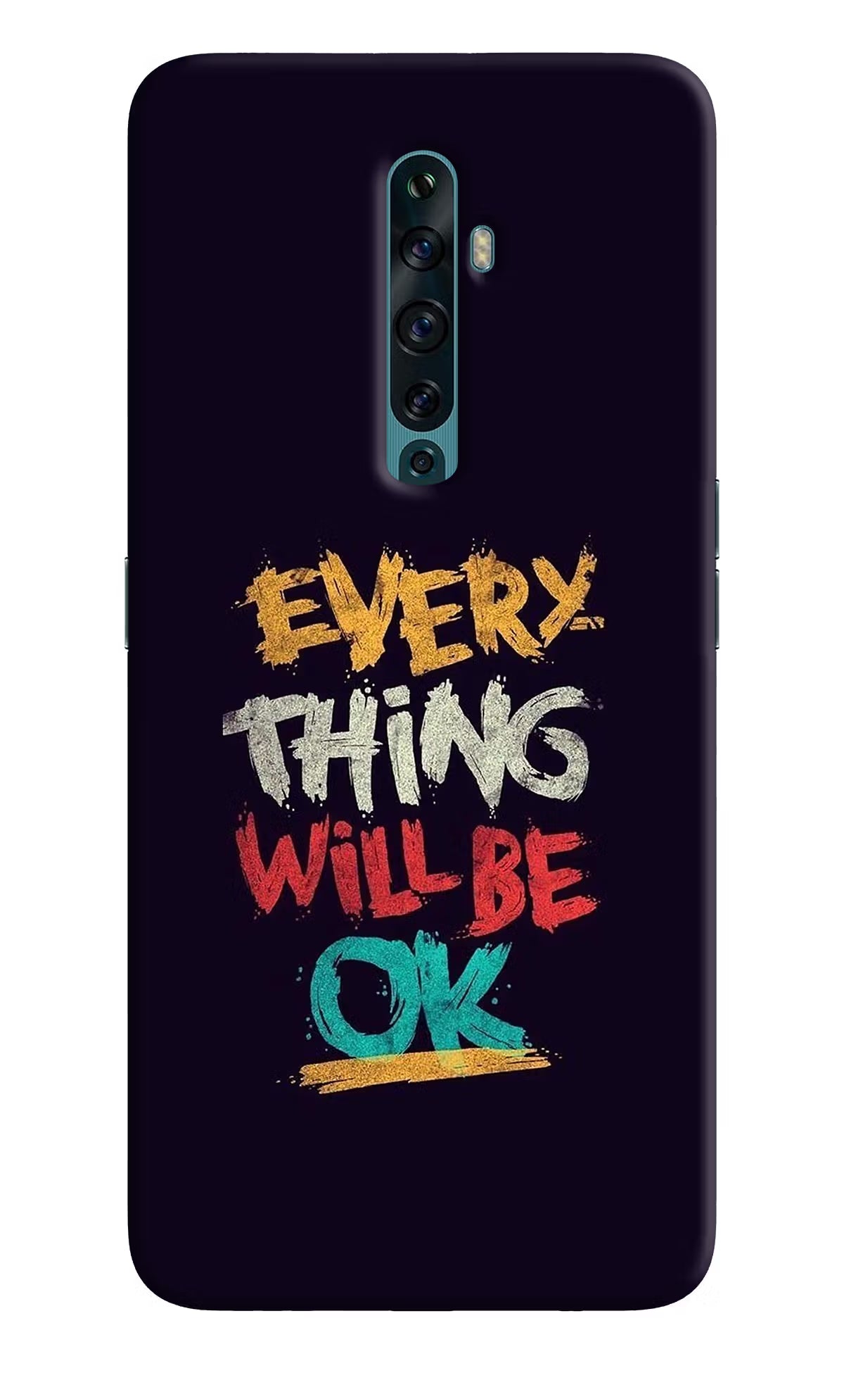 Everything Will Be Ok Oppo Reno2 F Back Cover