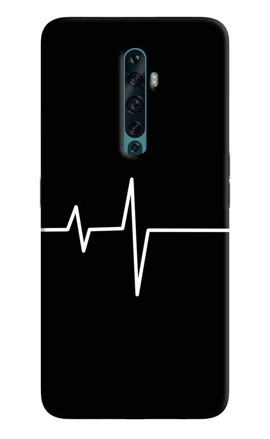 Heart Beats Oppo Reno2 F Back Cover