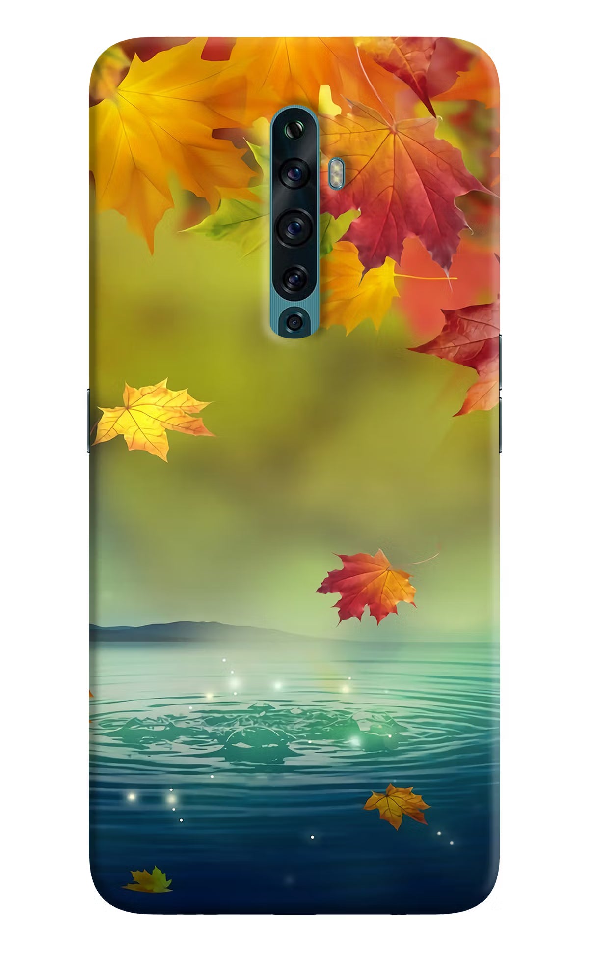 Flowers Oppo Reno2 F Back Cover