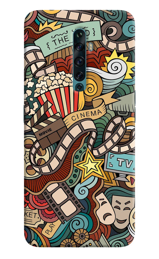 Cinema Abstract Oppo Reno2 F Back Cover