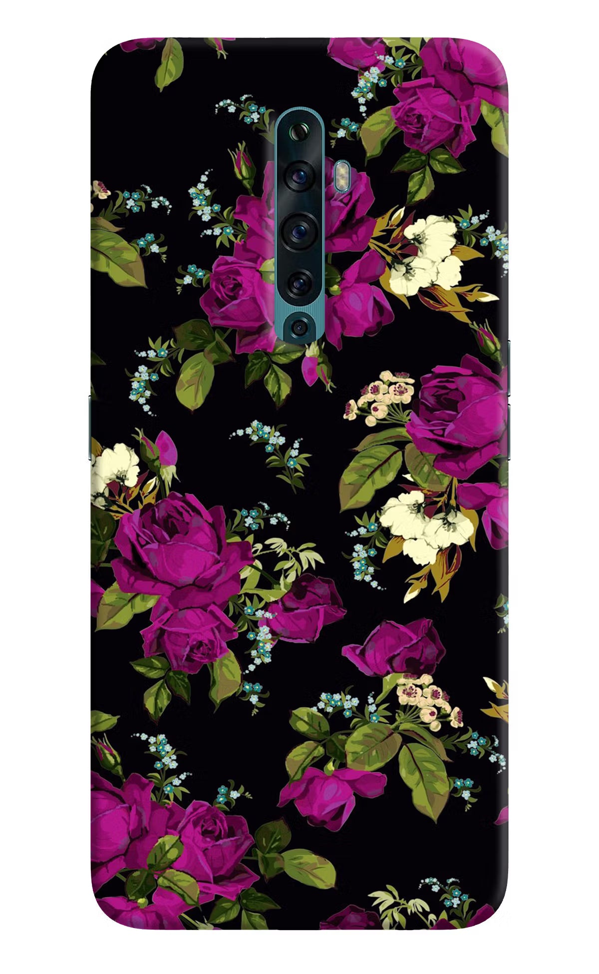 Flowers Oppo Reno2 F Back Cover